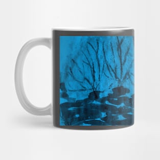 Blue land Mug